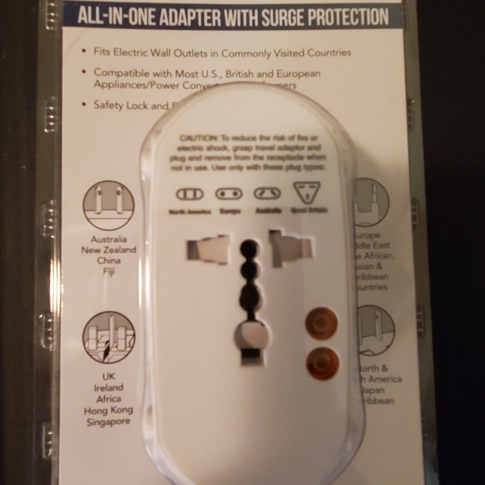 American Tourister All In One Adapter and Surge Pr